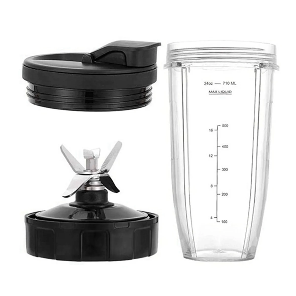 (A25M) For Ninja BL480 1500W Juicer Accessory Set with 24oz Cup, Blade, and 2 Rubber Rings
(A25M) For Ninja BL480 1500W Juicer Accessory Set with 24oz Cup, Blade, and 2 Rubber Rings