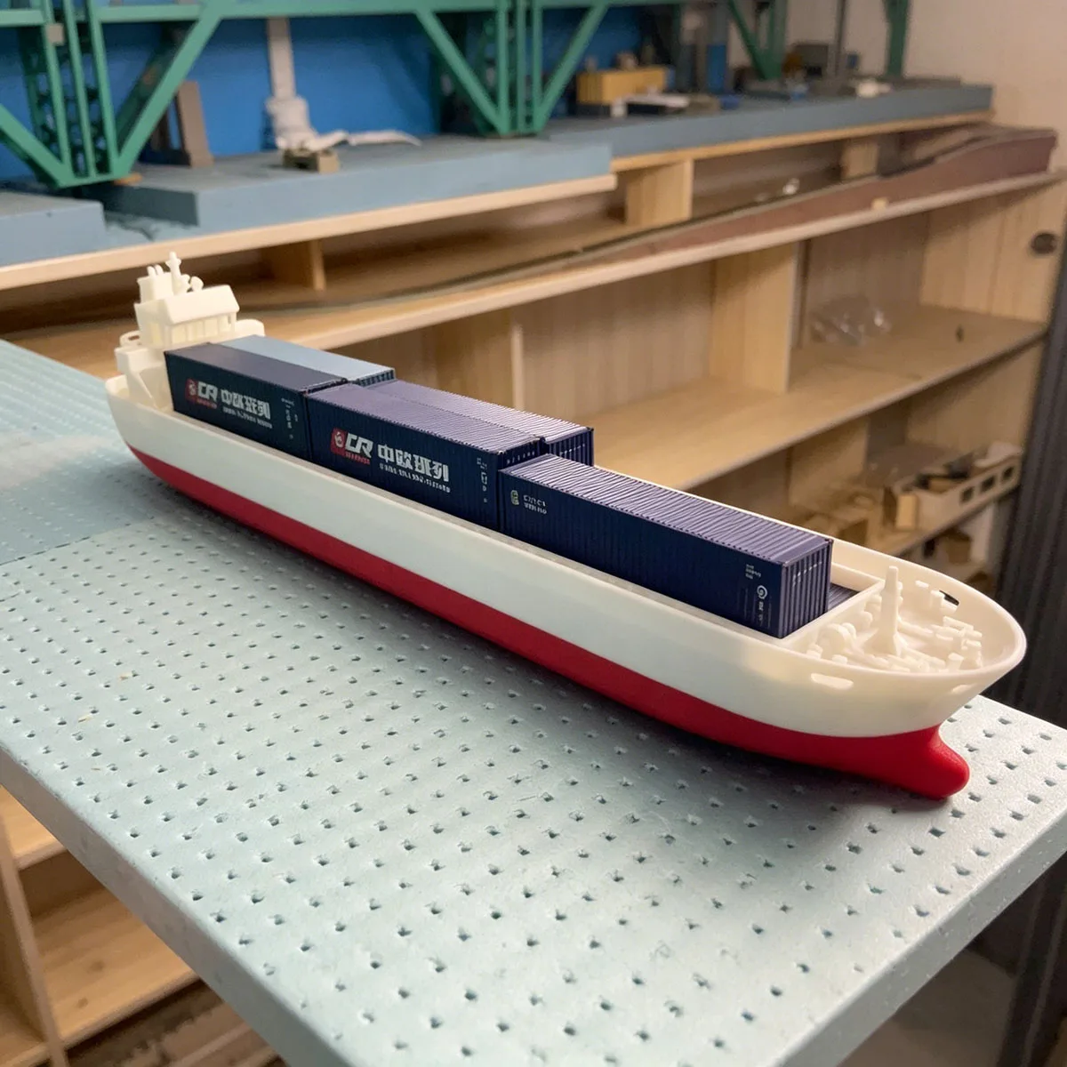 Small Inland Waterway Bulk Carrier Model 32cm FDM 3D One-piece Printed Ships Static Model Ship Toy Ornament
Small Inland Waterway Bulk Carrier Model 32cm FDM 3D One-piece Printed Ships Static Model Ship Toy Ornament