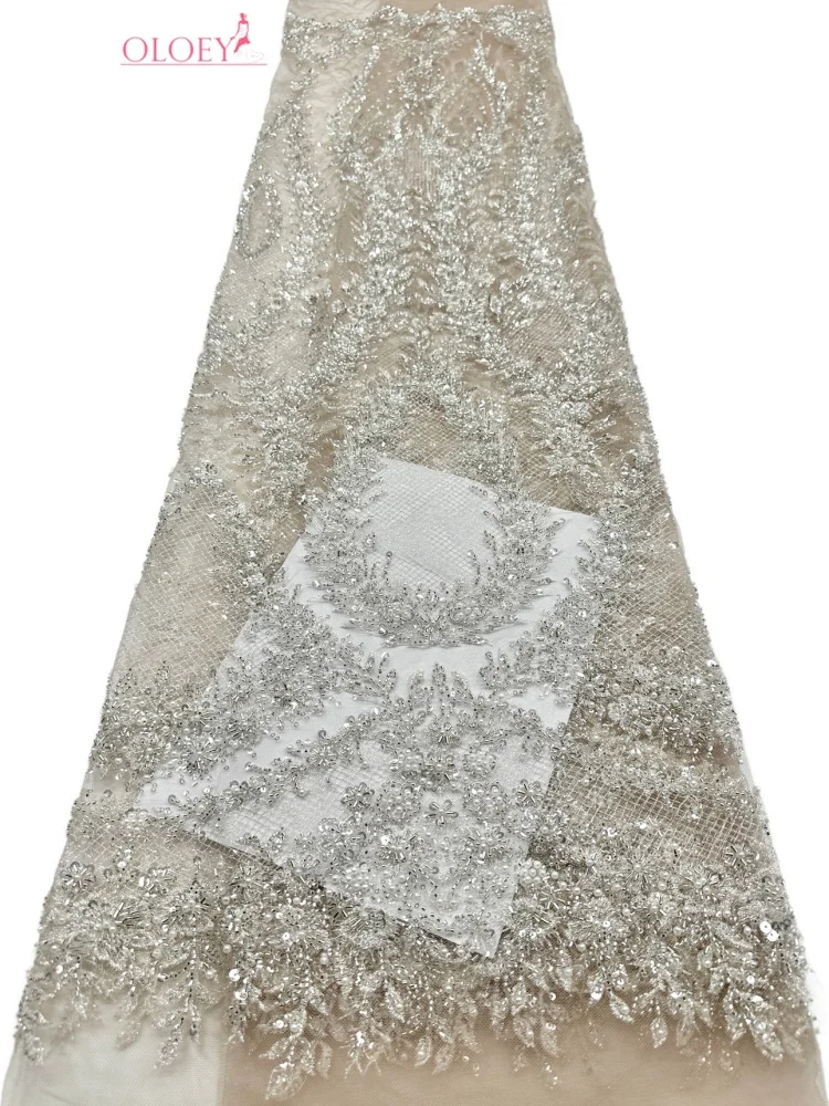 OLOEY Elegant Party Luxury Party Gown African Handcrafted Beaded Sequins Lace Fabric 2026 Luxury French Tulle Lace Fabric
OLOEY Elegant Party Luxury Party Gown African Handcrafted Beaded Sequins Lace Fabric 2026 Luxury French Tulle Lace Fabric