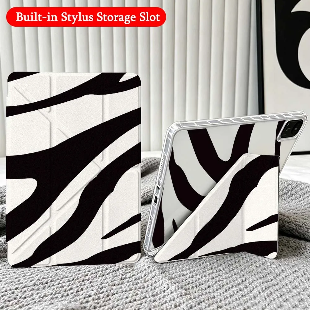 Zebra Striped Print Case For Xiaomi Redmi Poco Pad 5 6 7 8 Pro SE 11 11.2 12.1 Inch Transparent Y-Shaped Folding Tablet
Zebra Striped Print Case For Xiaomi Redmi Poco Pad 5 6 7 8 Pro SE 11 11.2 12.1 Inch Transparent Y-Shaped Folding Tablet