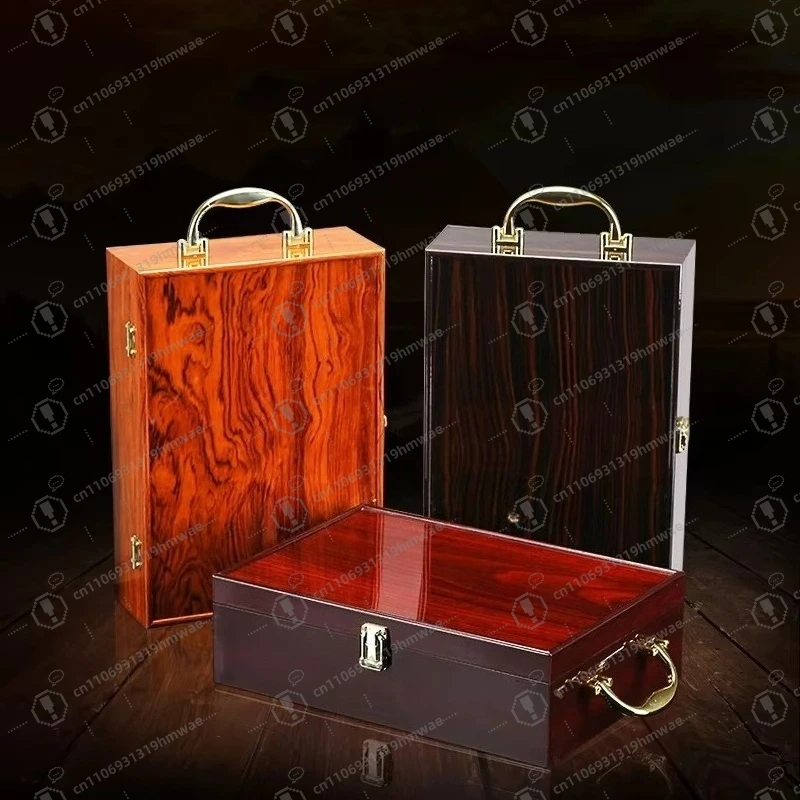 Handmade High-quality 2-bottle Piano Wooden, Empty Wooden Packaging Wine Box with Handle
Handmade High-quality 2-bottle Piano Wooden, Empty Wooden Packaging Wine Box with Handle