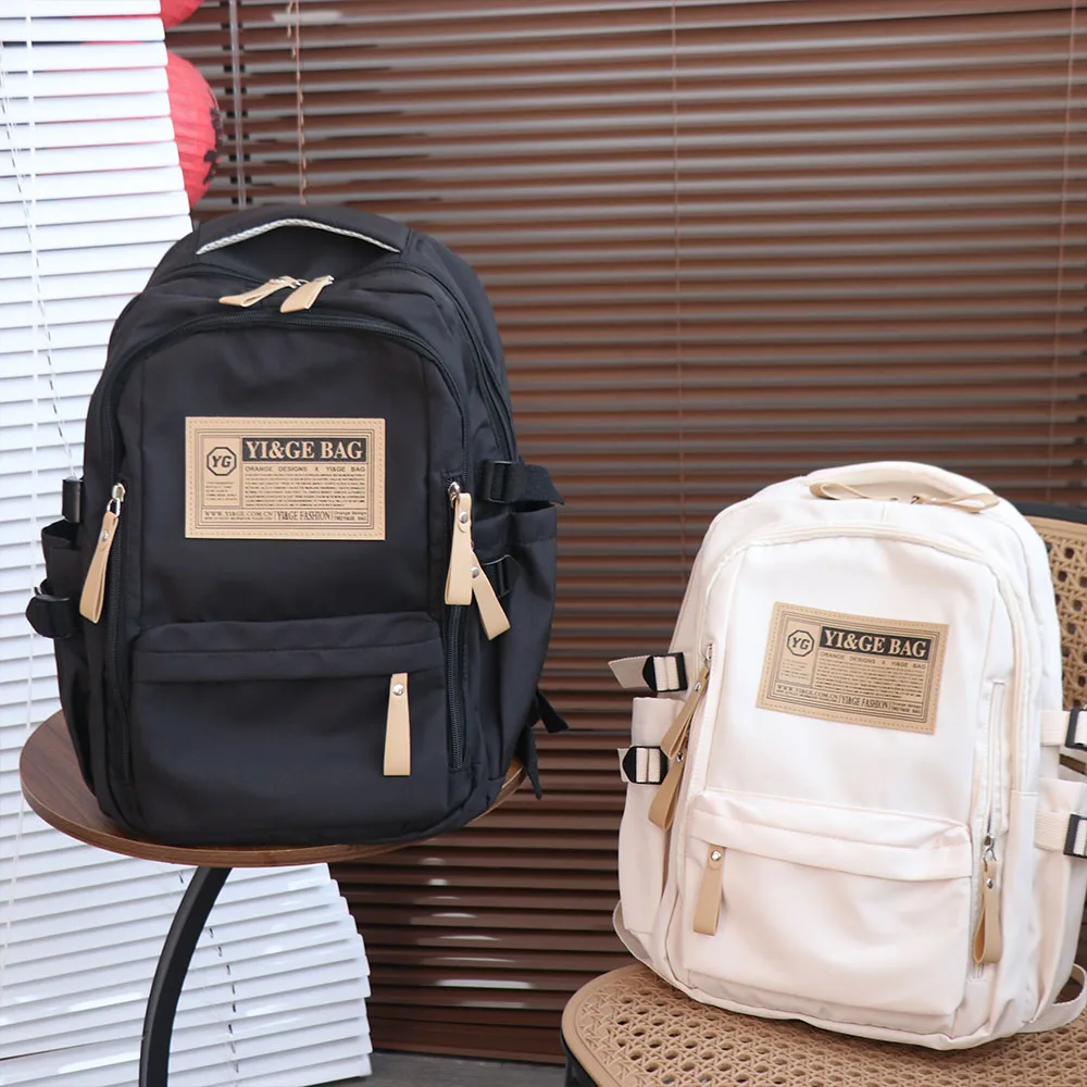 Fashion Large Capacity Students Backpack Zipper Multi Pocket Nylon School Bag Casual Leisure Teenage Daypack Travel
Fashion Large Capacity Students Backpack Zipper Multi Pocket Nylon School Bag Casual Leisure Teenage Daypack Travel