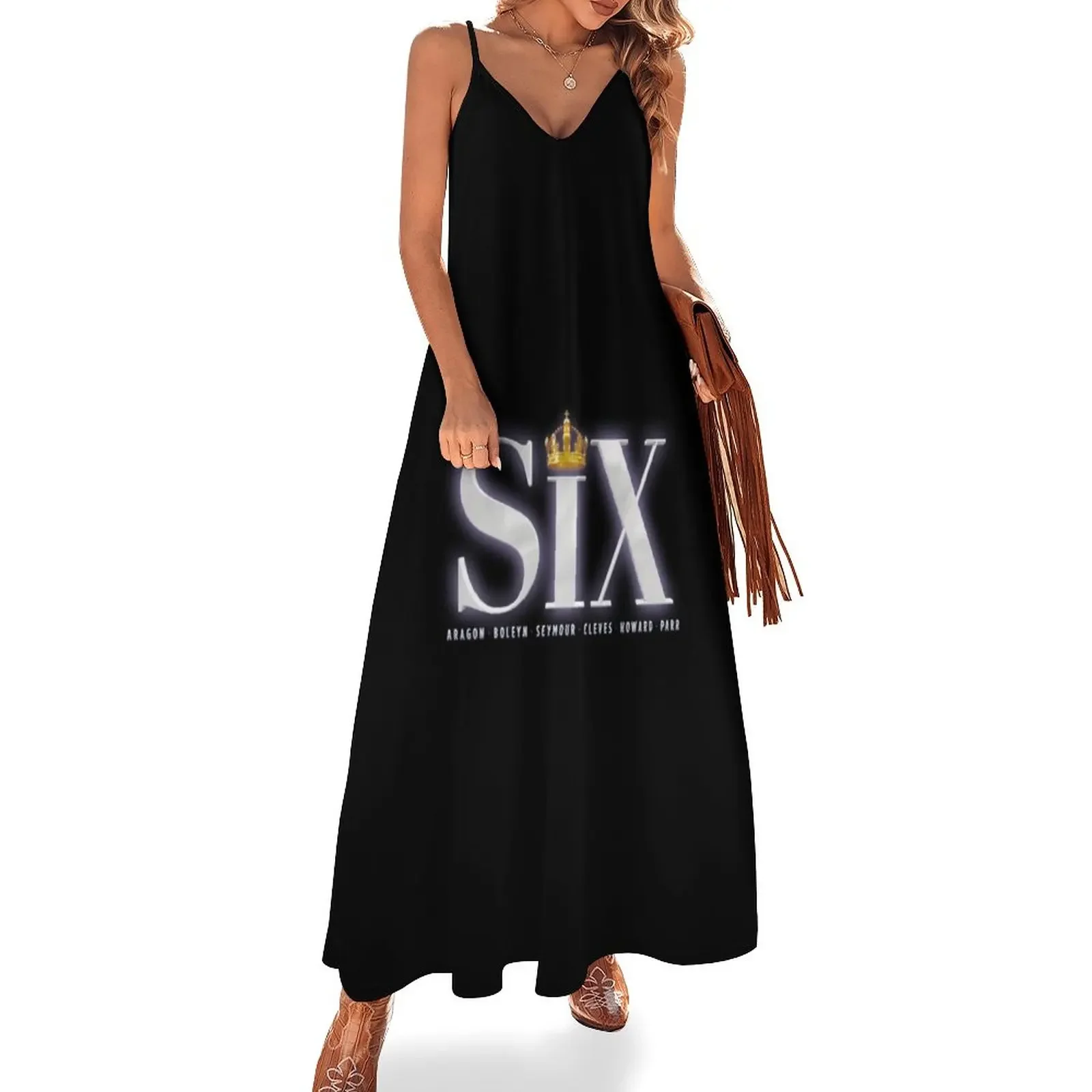 Six the Musical Logo Sleeveless Dress prom clothes Dress for girls elegant dresses plus sizes Dress
Six the Musical Logo Sleeveless Dress prom clothes Dress for girls elegant dresses plus sizes Dress