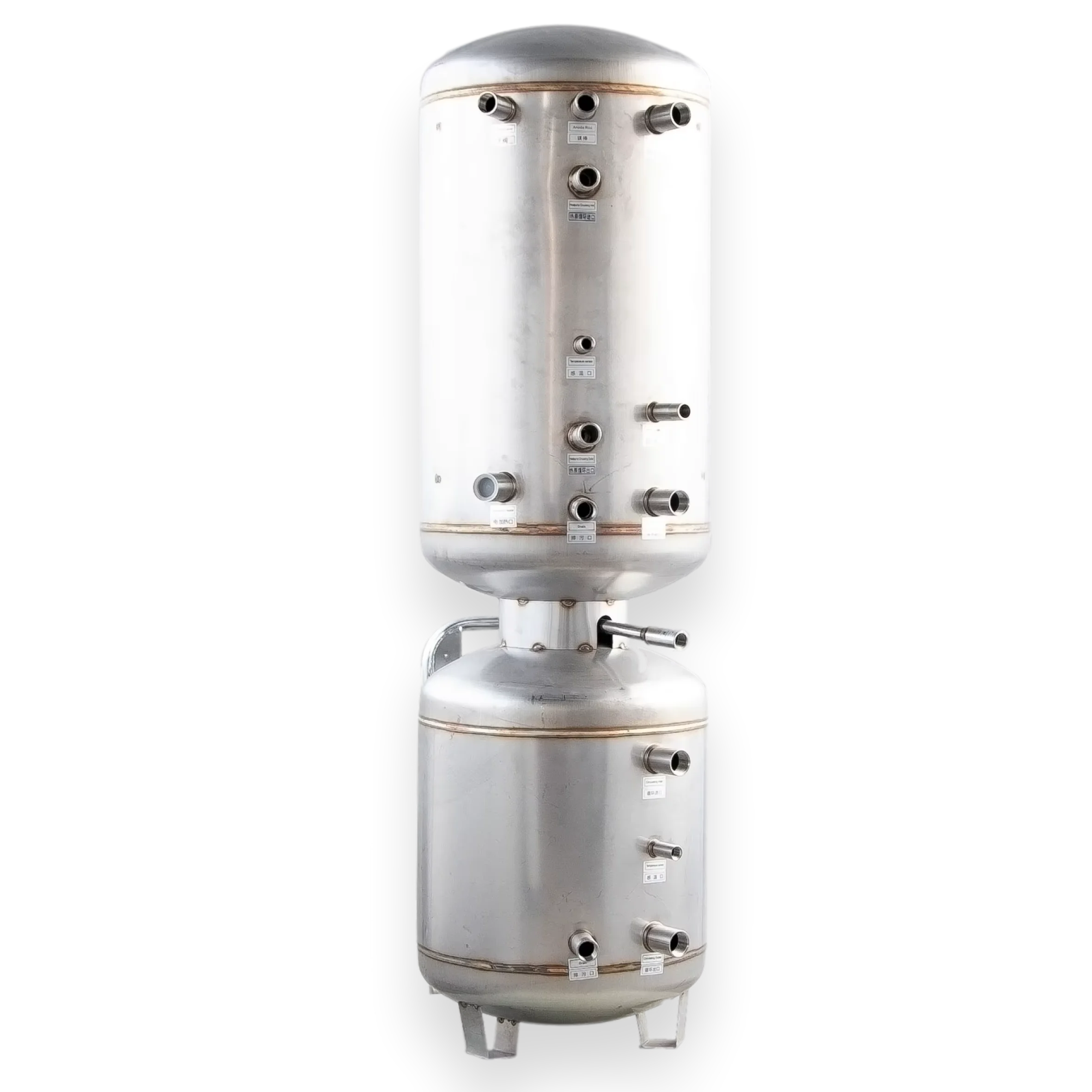 Gold Seller 200L 2 in 1 dual source solar electric DHW household hot water buffer tank heating coil built-in household heat pump
Gold Seller 200L 2 in 1 dual source solar electric DHW household hot water buffer tank heating coil built-in household heat pump