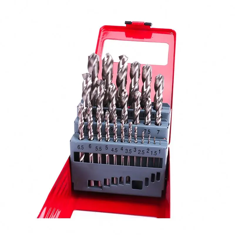 Ronix Rh-5582 Cobalt Drill Bit Set 12Pcs Hss High Speed Steel Bits for Hardened Metals Cast Iron Metal Drill Bits Box
Ronix Rh-5582 Cobalt Drill Bit Set 12Pcs Hss High Speed Steel Bits for Hardened Metals Cast Iron Metal Drill Bits Box