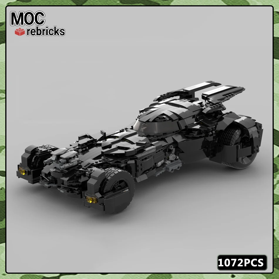 MOC Famous Movie Series Super Chariot Minibatmobile DCEU Model Suit Building Block Model DIY Children's Toys Holiday Gifts
MOC Famous Movie Series Super Chariot Minibatmobile DCEU Model Suit Building Block Model DIY Children's Toys Holiday Gifts