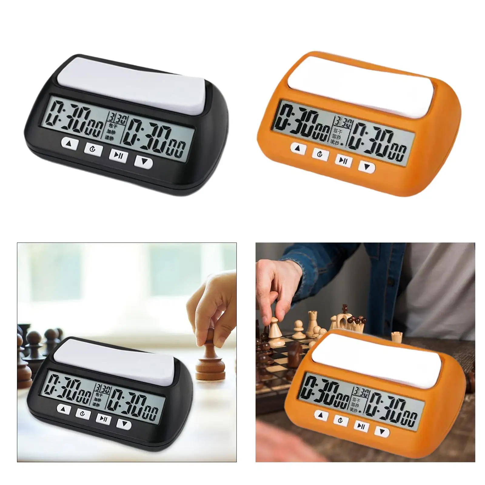 Professional Chess Timer - Precision Game Clock for Chess Enthusiasts
Professional Chess Timer - Precision Game Clock for Chess Enthusiasts