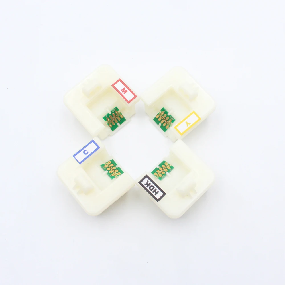 4PCs/set T46C2 - T46C4 T46C8 Ink Cartridge Chip With Holder For Epson SureColor SC-F9470 SC-F9470H F6370 F9470 F9470H SC-F6370
4PCs/set T46C2 - T46C4 T46C8 Ink Cartridge Chip With Holder For Epson SureColor SC-F9470 SC-F9470H F6370 F9470 F9470H SC-F6370