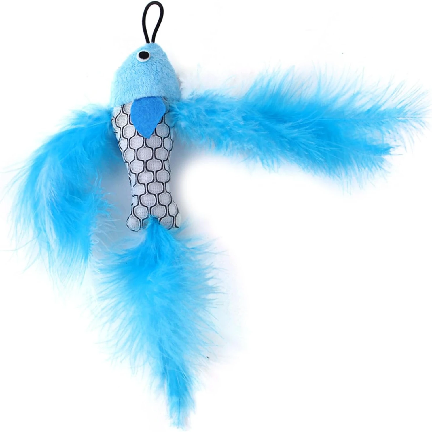 Feather Fish Toy Lively Cat Exerciser Premium Durable Cat Fish Toy Refill for Leisure
Feather Fish Toy Lively Cat Exerciser Premium Durable Cat Fish Toy Refill for Leisure