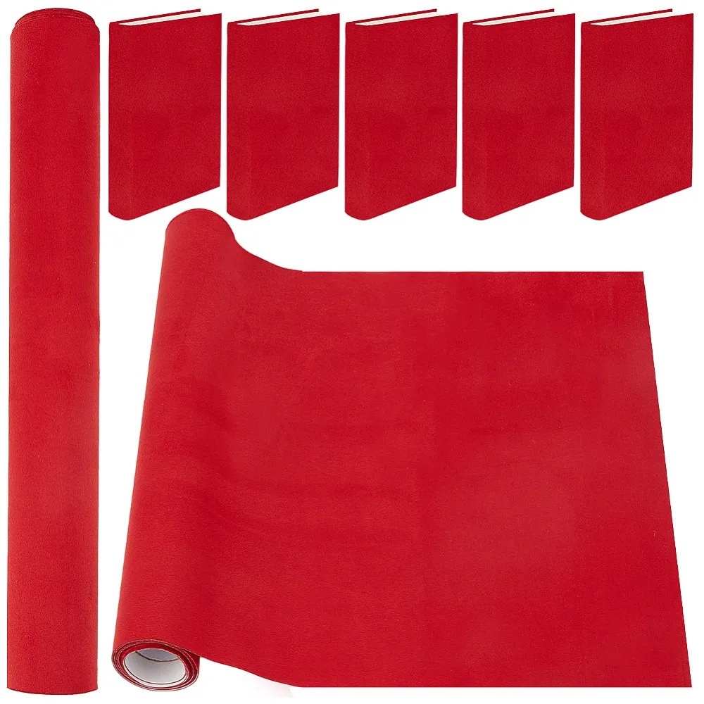 Suede Fabric Book Covers Indian Red 1300x305x0.6mm
Suede Fabric Book Covers Indian Red 1300x305x0.6mm