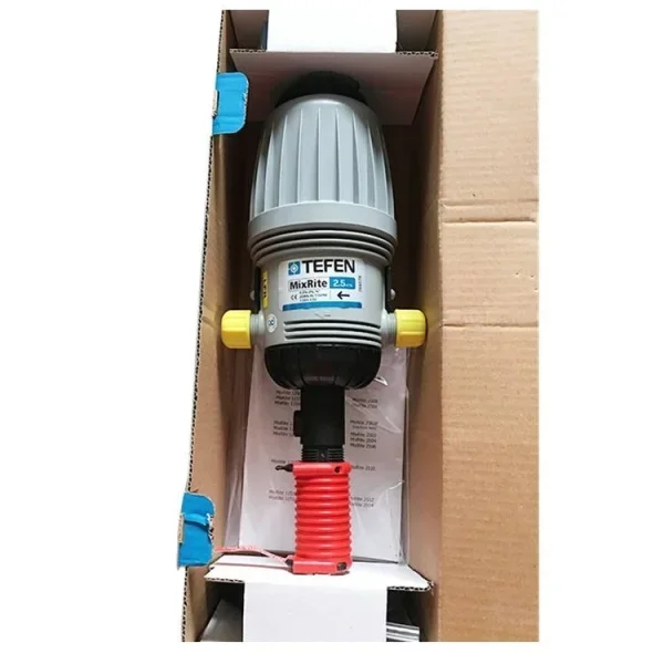 2026 Premium Products Tefen MixRite TF10 1.5' dosing rate 0.2-2% 2-45gpm Injector Mixrite Doser Hydroponic Fertilizer Injector
2026 Premium Products Tefen MixRite TF10 1.5' dosing rate 0.2-2% 2-45gpm Injector Mixrite Doser Hydroponic Fertilizer Injector