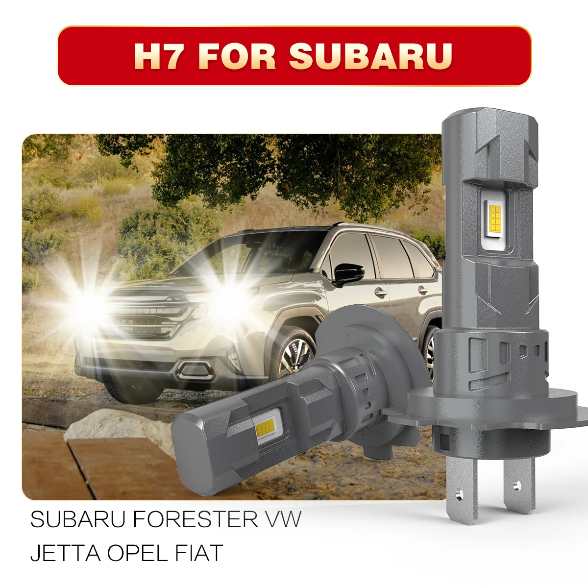 AUHSSAN 2x New H7 Led Headlight Canbus Car Bulb 6000K White Fog Light Moto Diode Lamp 55w For Subaru Forester Vw jetta Opel Fiat
AUHSSAN 2x New H7 Led Headlight Canbus Car Bulb 6000K White Fog Light Moto Diode Lamp 55w For Subaru Forester Vw jetta Opel Fiat
