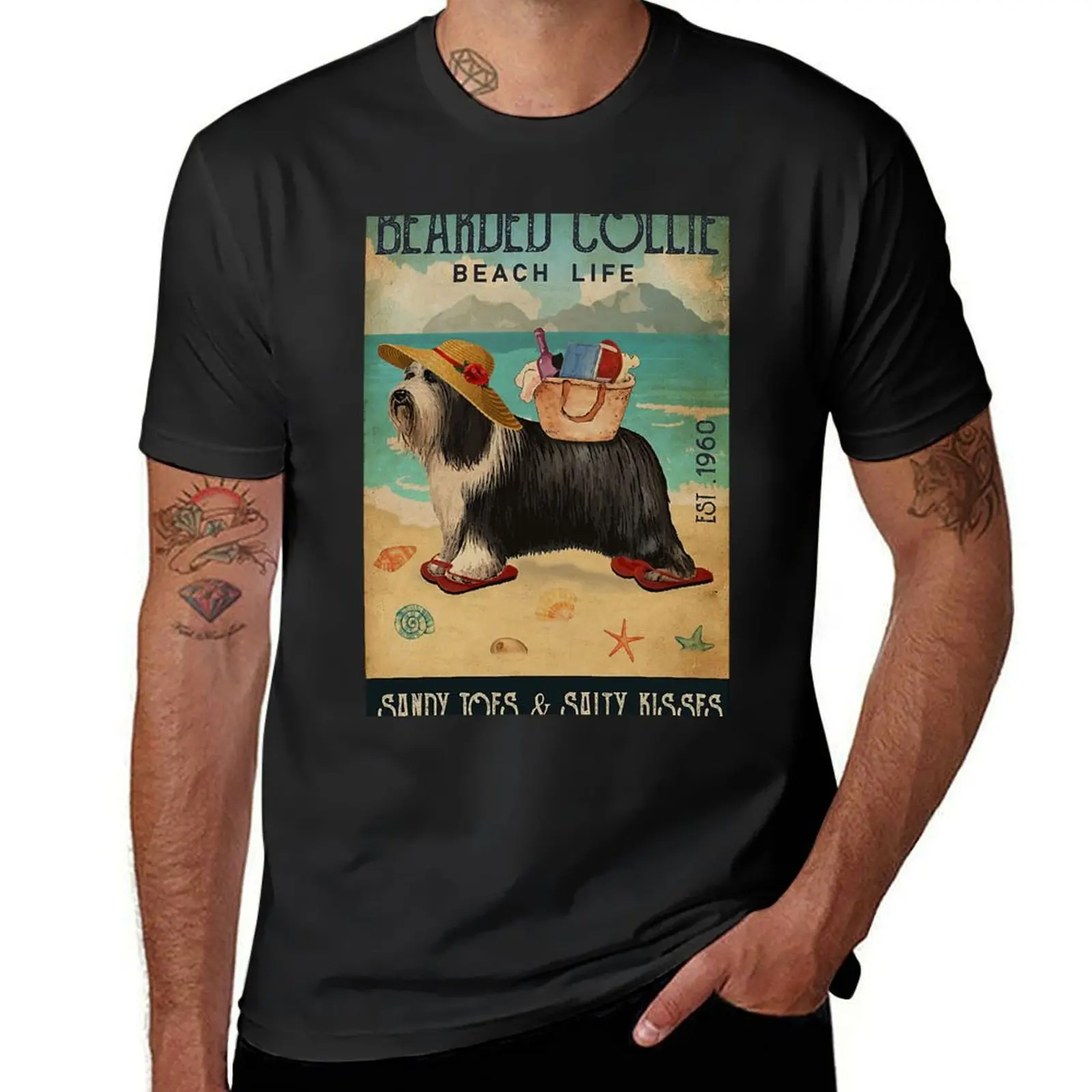 Bearded Collie Dog Beach Life T-Shirt funny shirt cotton boys animal print blue lock oversized heavy weight t shirts for men
Bearded Collie Dog Beach Life T-Shirt funny shirt cotton boys animal print blue lock oversized heavy weight t shirts for men