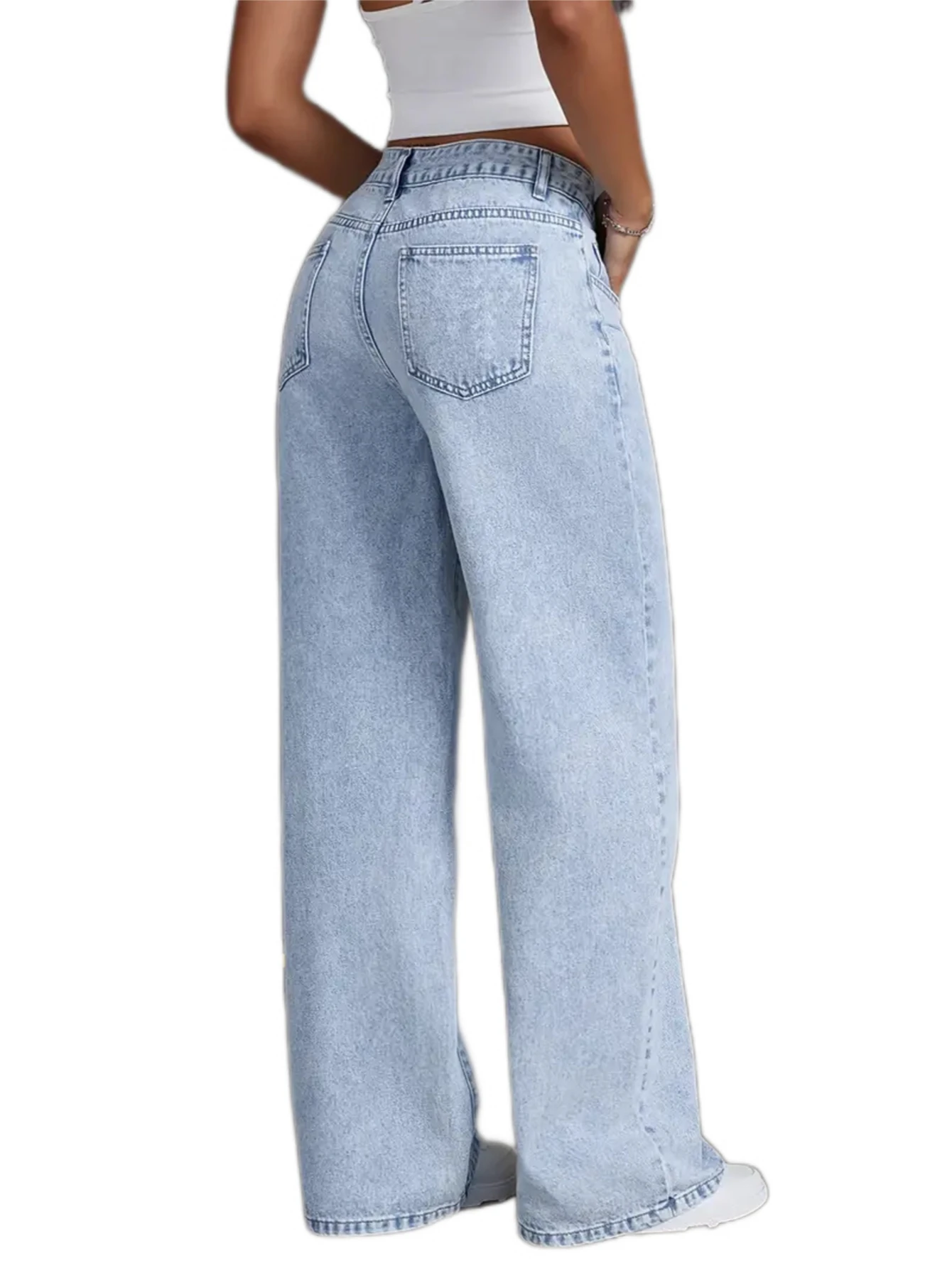 Женские облегающие рваные джинсы скинни с высокой талией Y2K, повседневные эластичные джинсовые брюки с несколькими пуговицами
Женские облегающие рваные джинсы скинни с высокой талией Y2K, повседневные эластичные джинсовые брюки с несколькими пуговицами