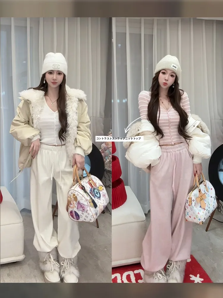 Winter Faionable Plu Sve Knitted Slim Fit Base irt Women's Long Sve V-Ne Warm Soft Nylong Striped Color Blo Top
Winter Faionable Plu Sve Knitted Slim Fit Base irt Women's Long Sve V-Ne Warm Soft Nylong Striped Color Blo Top