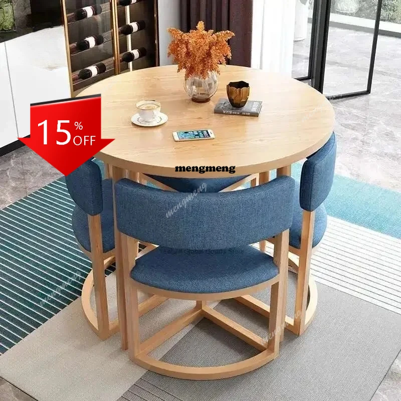 D5556 Round Mobile Dining Tables Set Kitchen 4 Chairs Center Wood Table Extendable Luxury Floor Mesa Comedor Home Furniture Wood
D5556 Round Mobile Dining Tables Set Kitchen 4 Chairs Center Wood Table Extendable Luxury Floor Mesa Comedor Home Furniture Wood