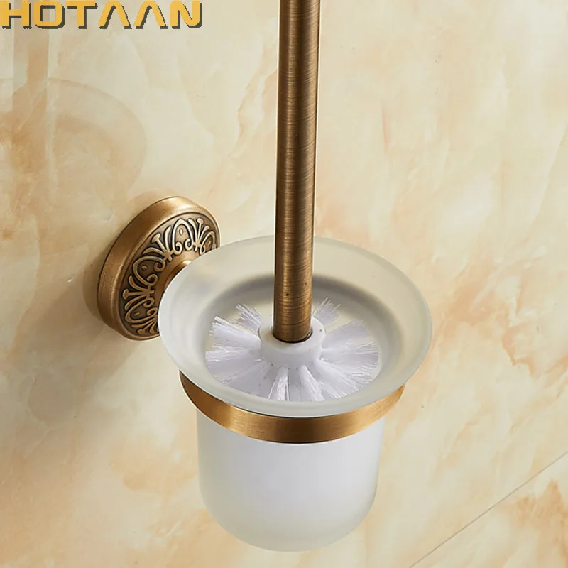 Antique Brass Color Wall Mounted Solid Aluminium Made Anti-Rust Toilet Brush Holder For Bathroom Accessories Set Bath Products
Antique Brass Color Wall Mounted Solid Aluminium Made Anti-Rust Toilet Brush Holder For Bathroom Accessories Set Bath Products