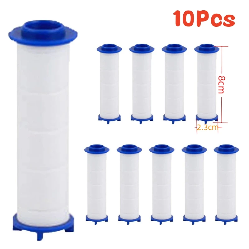 10Pcs Turbo Fan Shower Head Replacement Cartridge PP Cotton Filter Element shower nozzle Purify Water for Hand Held Bath Sprayer
10Pcs Turbo Fan Shower Head Replacement Cartridge PP Cotton Filter Element shower nozzle Purify Water for Hand Held Bath Sprayer