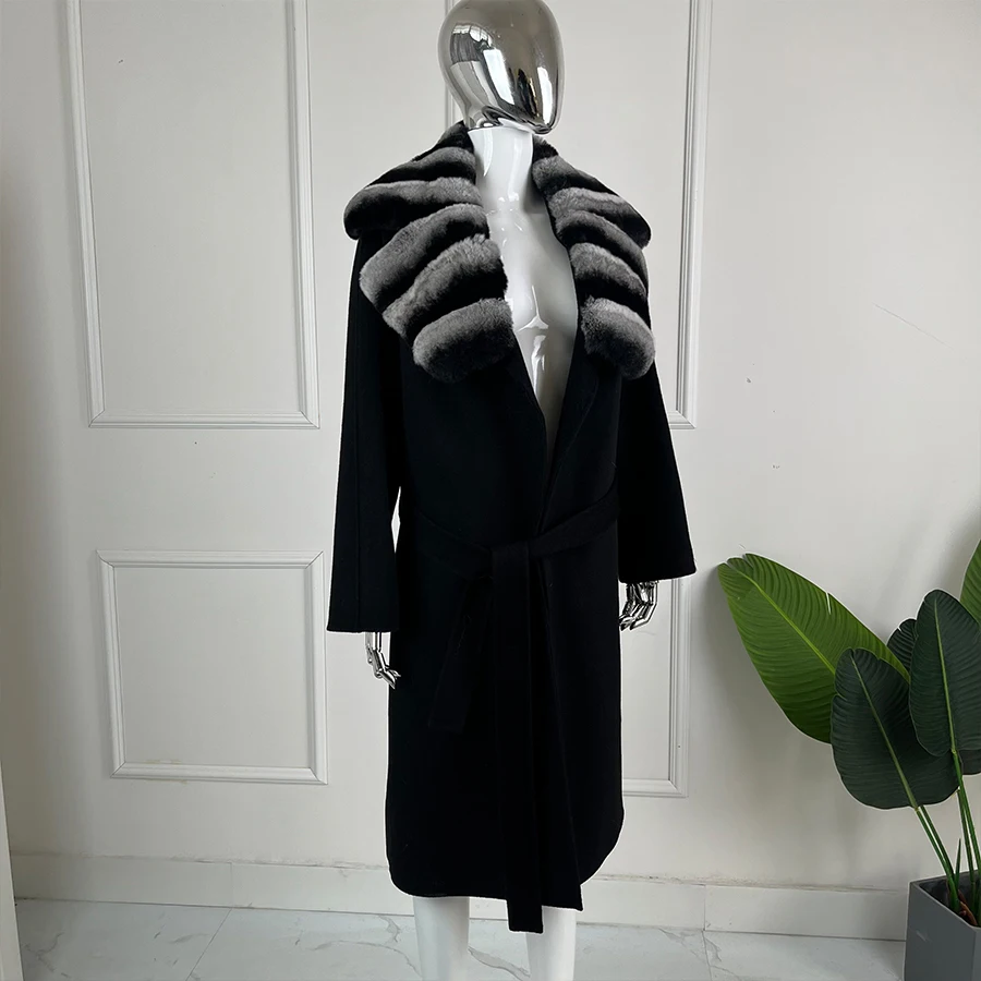 Пальто из натурального кроличьего меха, женское шерстяное зимнее пальто, кашемировое зимнее пальто из натурального меха, женское роскошное новое поступление
Пальто из натурального кроличьего меха, женское шерстяное зимнее пальто, кашемировое зимнее пальто из натурального меха, женское роскошное новое поступление