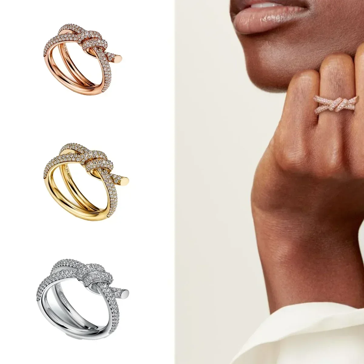 2025 European and American exquisite couple simple fashion internet celebrity rings fashion trend rings Party gifts for friends
2025 European and American exquisite couple simple fashion internet celebrity rings fashion trend rings Party gifts for friends