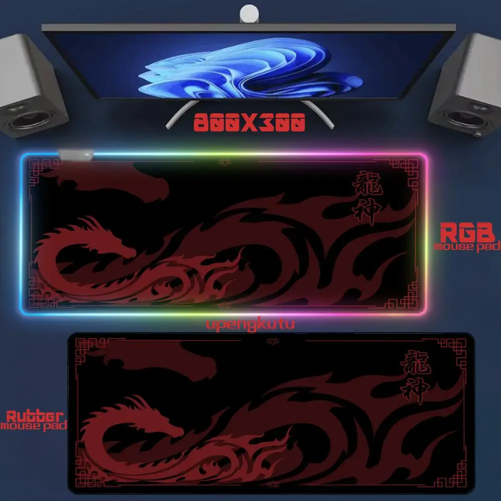 New Japanese Dragon Large Gaming XL 800x300mm Keyboard Gamer Mouse Pad on The Table Speed Desk Mat Anime E-sports Mouse Mats
New Japanese Dragon Large Gaming XL 800x300mm Keyboard Gamer Mouse Pad on The Table Speed Desk Mat Anime E-sports Mouse Mats