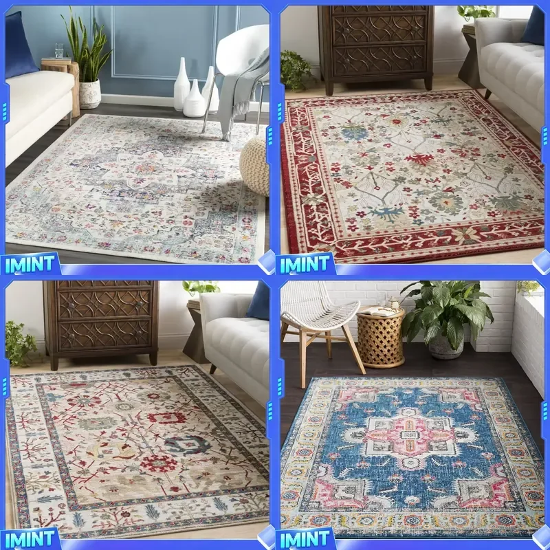 Nordic Ethnic Style Retro Carpet Living Room Decoration Carpets Home Bedroom Non-slip Rug Persian Court Pattern Large Area
Nordic Ethnic Style Retro Carpet Living Room Decoration Carpets Home Bedroom Non-slip Rug Persian Court Pattern Large Area