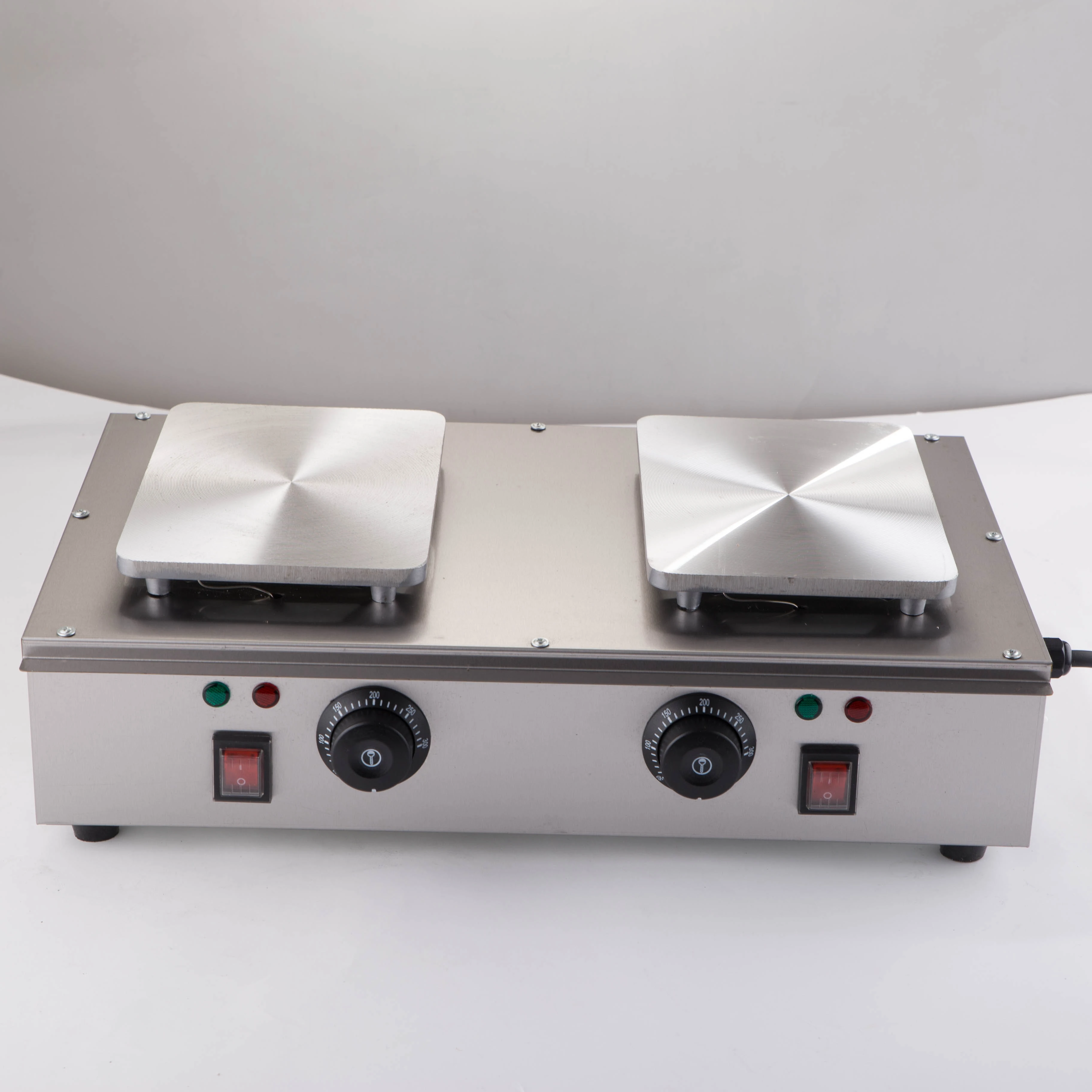 Commercial Double Head Souffle Pancake Maker Nonstick Electric Japanese Fluffy Pancake Machine Stainless Steel for Snack Bar
Commercial Double Head Souffle Pancake Maker Nonstick Electric Japanese Fluffy Pancake Machine Stainless Steel for Snack Bar