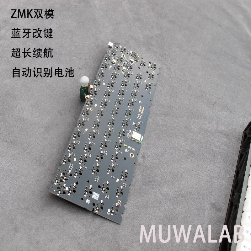 GH60 Печатная плата с горячей заменой, двухрежимная настройка, ZMK, поддержка Bluetooth и USB-ключ, длительный срок службы батареи, подходит для подарка
GH60 Печатная плата с горячей заменой, двухрежимная настройка, ZMK, поддержка Bluetooth и USB-ключ, длительный срок службы батареи, подходит для подарка