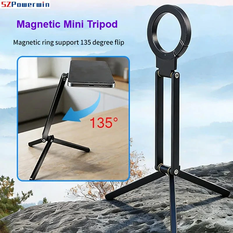 Магнитный мини-штатив SZPowerwin с карабином, 20 шт. – Компактная подставка для телефона для прямых трансляций, путешествий и видеоблогинга на открытом воздухе
Магнитный мини-штатив SZPowerwin с карабином, 20 шт. – Компактная подставка для телефона для прямых трансляций, путешествий и видеоблогинга на открытом воздухе