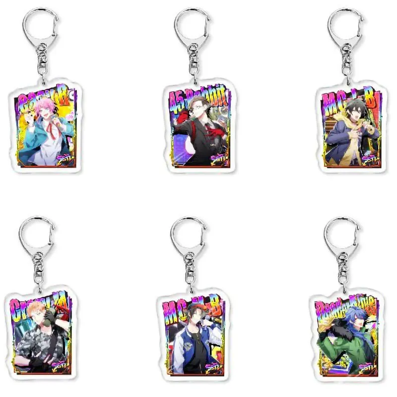 Hypnosis Microphone MC.B.B Acrylic Keychain Lovely Charms Pendant Boy Gift Key Chain Cute Souvenir Creative Friend Kingring Bag
Hypnosis Microphone MC.B.B Acrylic Keychain Lovely Charms Pendant Boy Gift Key Chain Cute Souvenir Creative Friend Kingring Bag