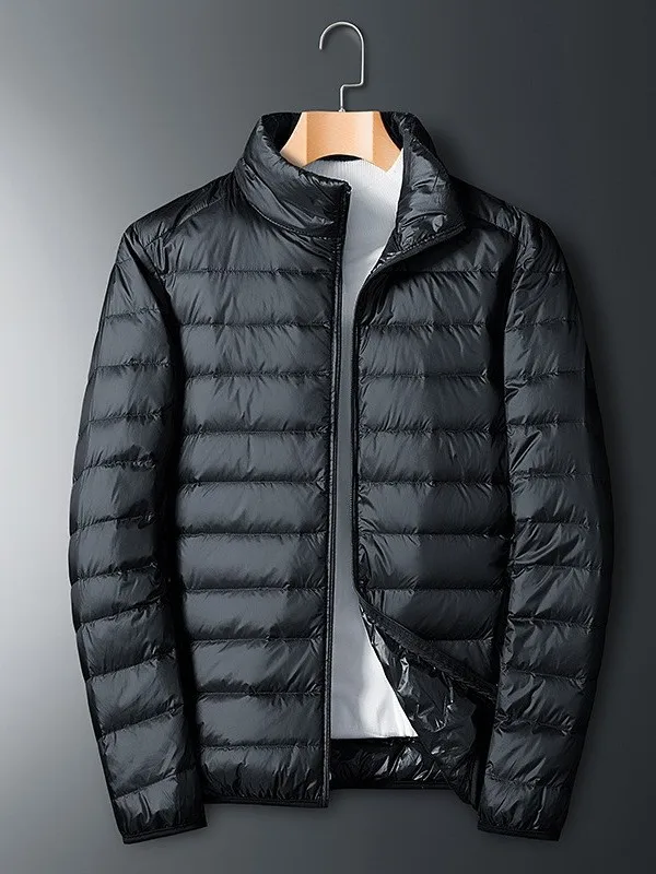 Мужская повседневная легкая летняя хлопковая куртка на молнии с длинными рукавами, стандартной длины, с воротником-стойкой
Мужская повседневная легкая летняя хлопковая куртка на молнии с длинными рукавами, стандартной длины, с воротником-стойкой