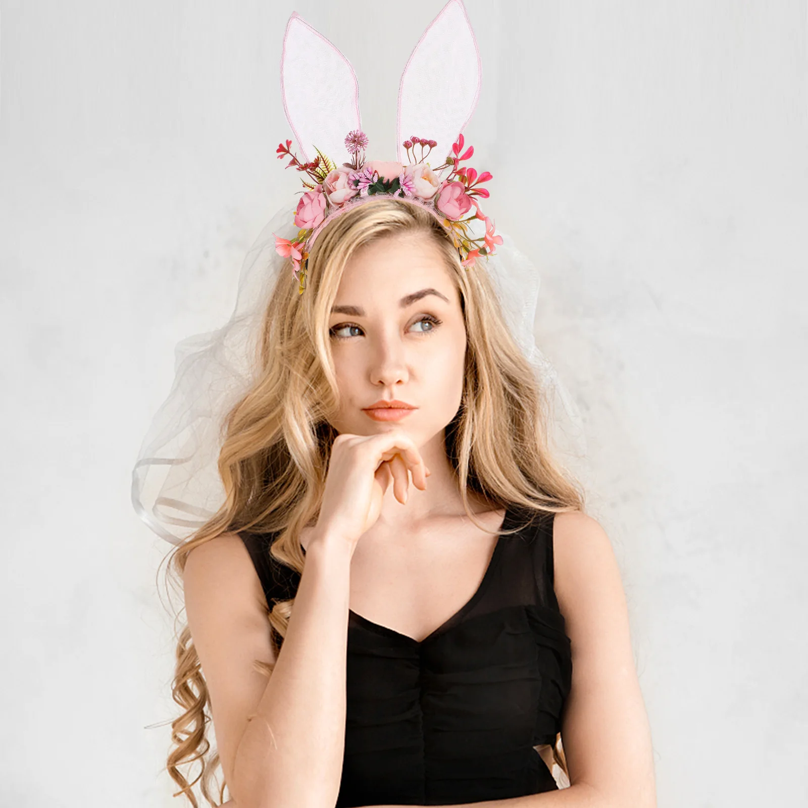 Rabbit Ears Headband Bunny Cosplay Adjustable Size Fairy Ear Headpiece Women Party Accessories Easter Trendy
Rabbit Ears Headband Bunny Cosplay Adjustable Size Fairy Ear Headpiece Women Party Accessories Easter Trendy