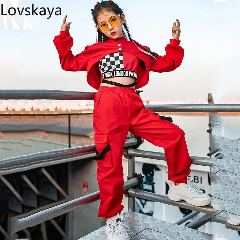 Jazz Dance Clothes Children Hip Hop Modern Street Dance Show Performance Clothing 3 Pieces/ Set Girls
Jazz Dance Clothes Children Hip Hop Modern Street Dance Show Performance Clothing 3 Pieces/ Set Girls