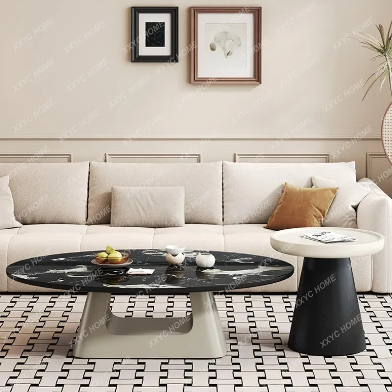 L minimalist technology stone coffee table, living room household small apartment, simple coffee table
L minimalist technology stone coffee table, living room household small apartment, simple coffee table