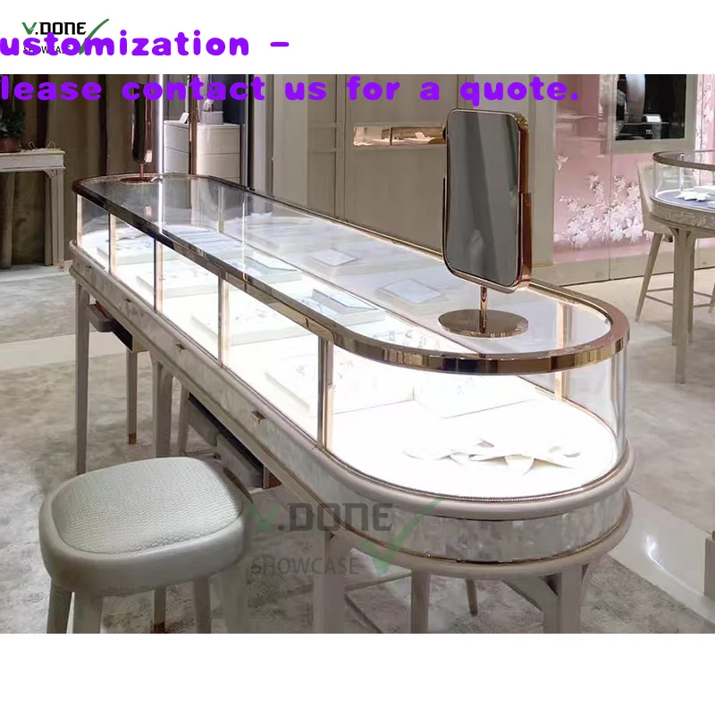 custom.Custom Simple Modern Wooden Glass Jewelry Display Table Elegant Showcase Commercial Use in Shop Counter or Showroom
custom.Custom Simple Modern Wooden Glass Jewelry Display Table Elegant Showcase Commercial Use in Shop Counter or Showroom
