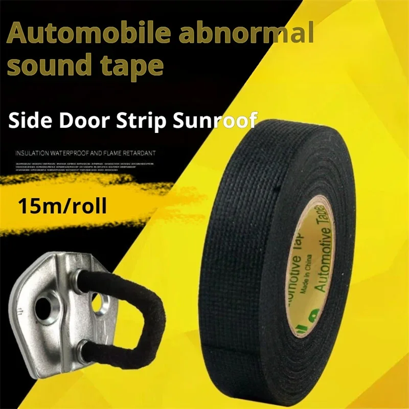 Car sound insulation and noise reduction special plush tape to solve the door rotten road creak inside the car abnormal sound fl
Car sound insulation and noise reduction special plush tape to solve the door rotten road creak inside the car abnormal sound fl