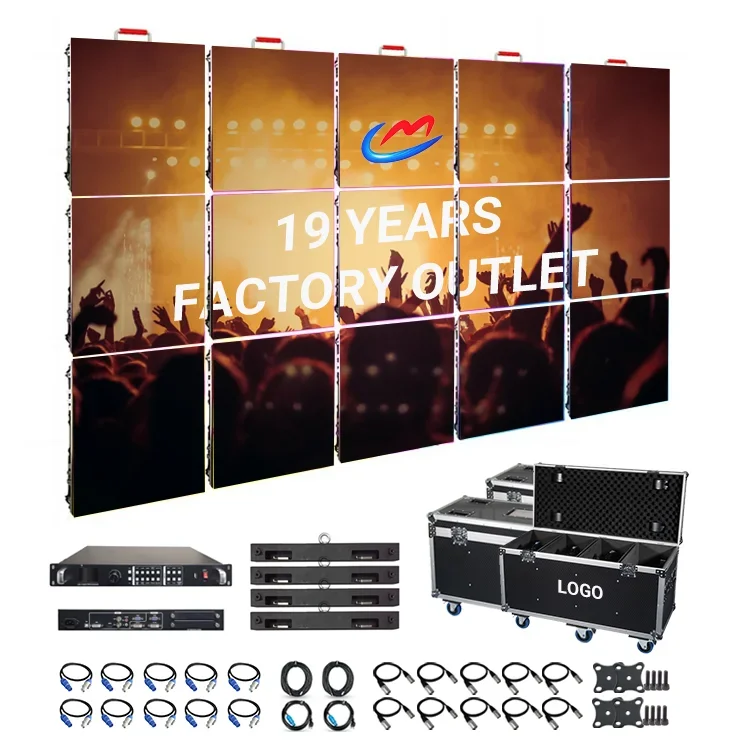 Rental Led Display Indoor Outdoor Full Color Ledwall P3.9 P3.91 Led Video Wall 500x500mm Die Cast Aluminum Display Screens
Rental Led Display Indoor Outdoor Full Color Ledwall P3.9 P3.91 Led Video Wall 500x500mm Die Cast Aluminum Display Screens