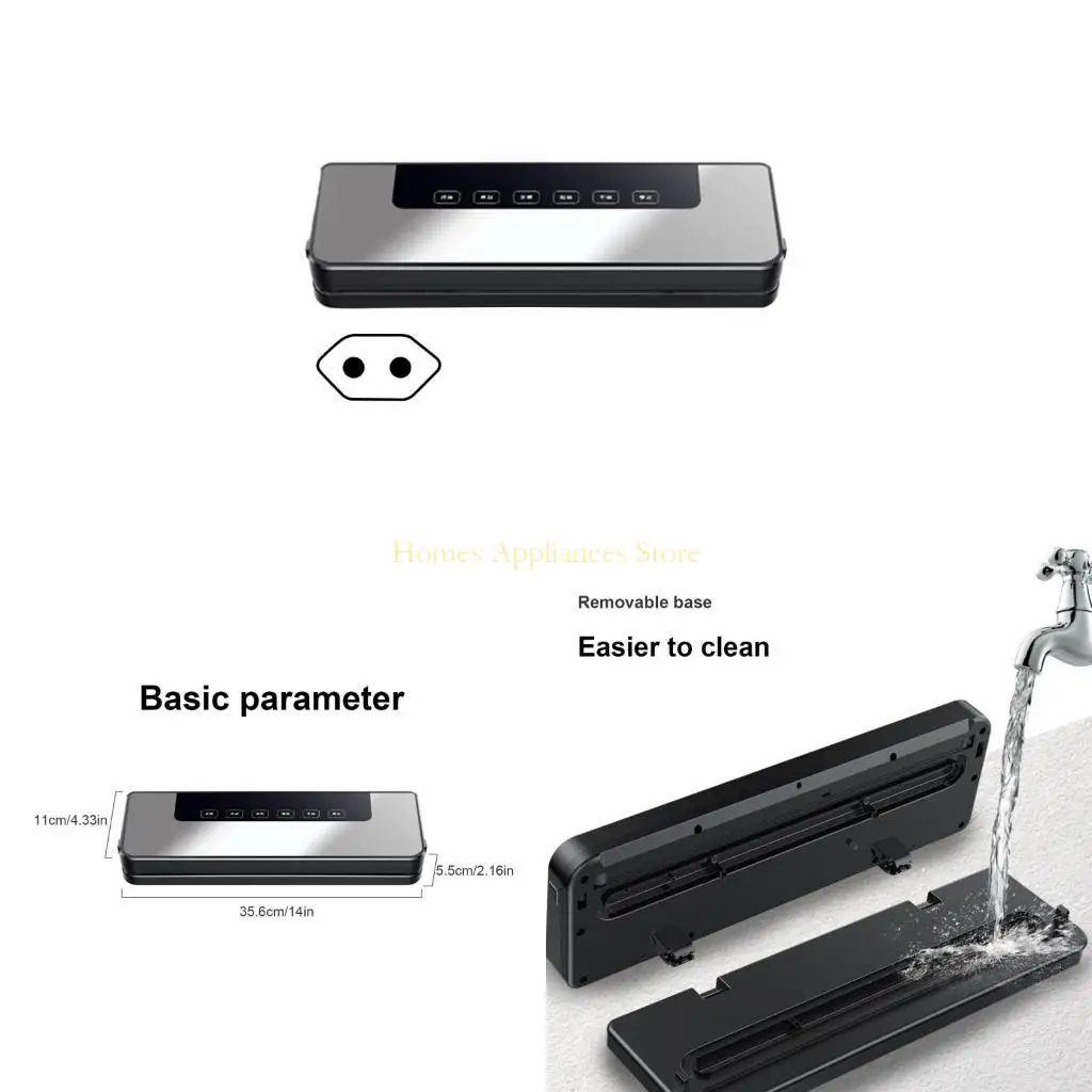 D0AB Vacuum Sealer Machine Fast Sealer for High Speed Continuous Working Multifunctional Vacuum Sealer Tool
D0AB Vacuum Sealer Machine Fast Sealer for High Speed Continuous Working Multifunctional Vacuum Sealer Tool