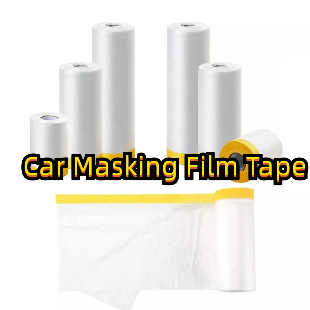 Car Masking Film For Painting Masking Film Plastic Waterproof Anti-Dust Cover Livingroom Kitchen Furniture Decor Protective Film
Car Masking Film For Painting Masking Film Plastic Waterproof Anti-Dust Cover Livingroom Kitchen Furniture Decor Protective Film