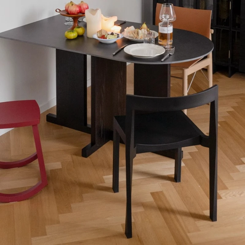 Platform U-shaped table rock slab Nordic light luxury simple modern small apartment home high-end dining table
Platform U-shaped table rock slab Nordic light luxury simple modern small apartment home high-end dining table