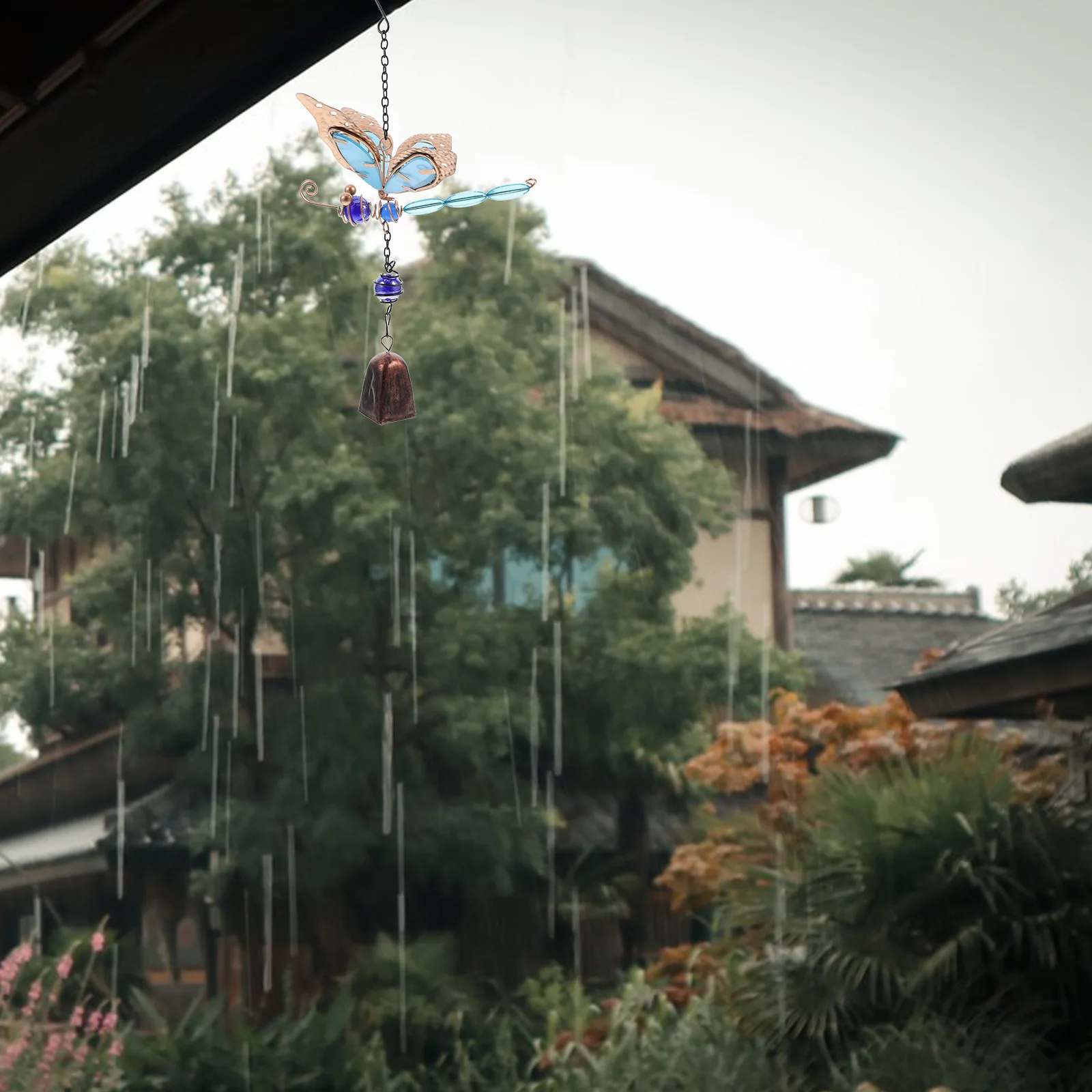 Dragonfly Wind Chimes Decorations Outdoor Decorative for outside Chinese Garden Hanging Balcony Bell
Dragonfly Wind Chimes Decorations Outdoor Decorative for outside Chinese Garden Hanging Balcony Bell