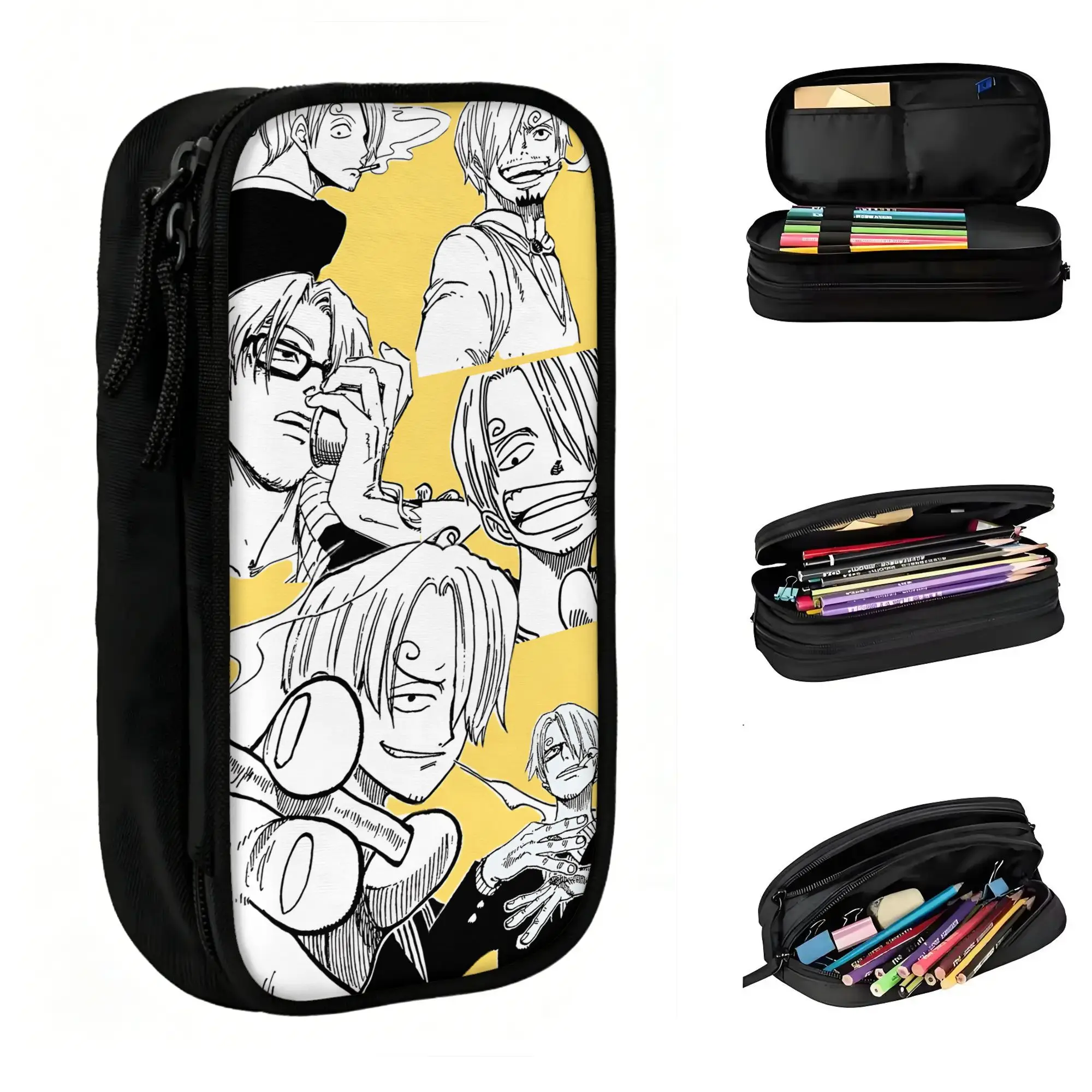 Custom Sanji Japan Comic Anime Hot Pencil Case for Girl Boy Large Storage Pen Bag Box Stationery
Custom Sanji Japan Comic Anime Hot Pencil Case for Girl Boy Large Storage Pen Bag Box Stationery