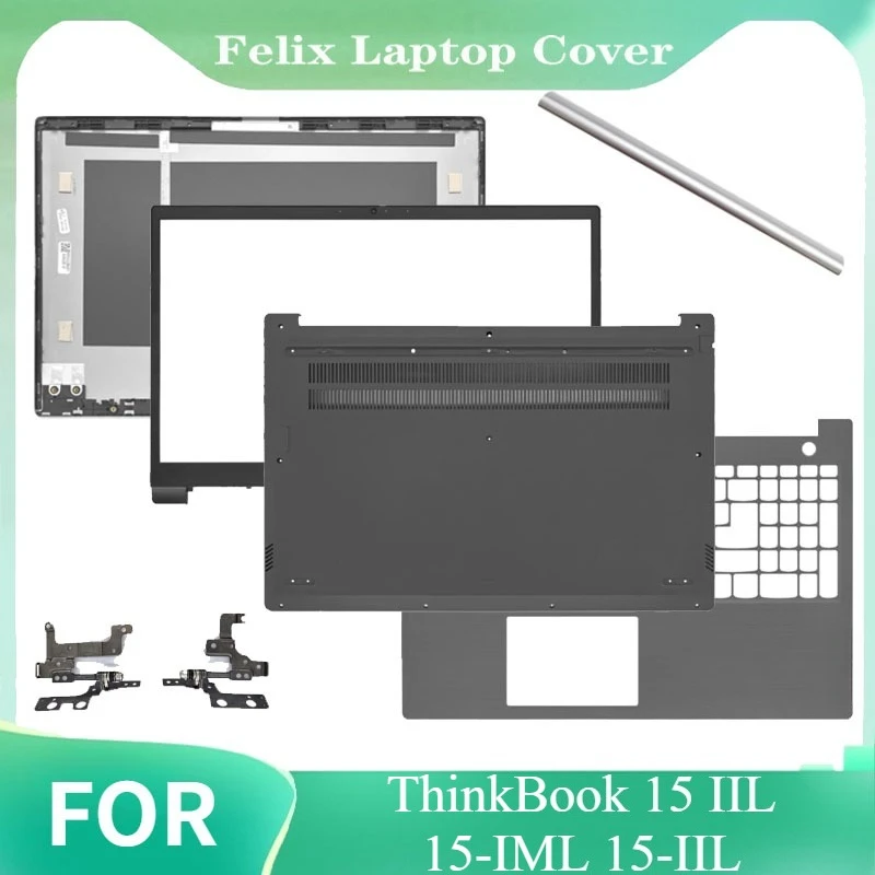 For ThinkBook 15 IIL 15-IML 15-IIL Laptop LCD Back Cover Front Bezel Upper Case Bottom Replace 4ELVALCLV50 44LVALBLV10
For ThinkBook 15 IIL 15-IML 15-IIL Laptop LCD Back Cover Front Bezel Upper Case Bottom Replace 4ELVALCLV50 44LVALBLV10
