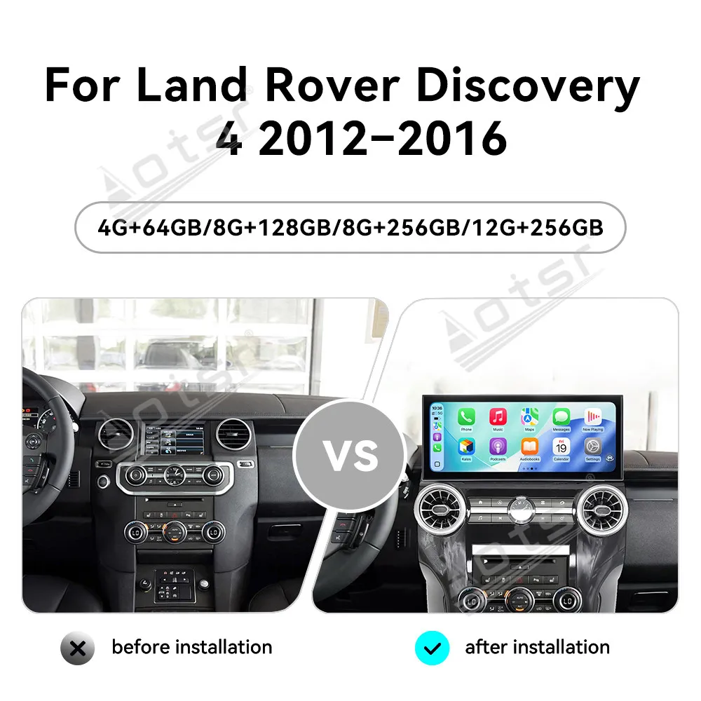 15.8'' Screen Car Radio For Land Rover Discovery 4 2012-2016 Car Multimedia Video Player GPS Navigation Carplay Unit Android 15
15.8'' Screen Car Radio For Land Rover Discovery 4 2012-2016 Car Multimedia Video Player GPS Navigation Carplay Unit Android 15