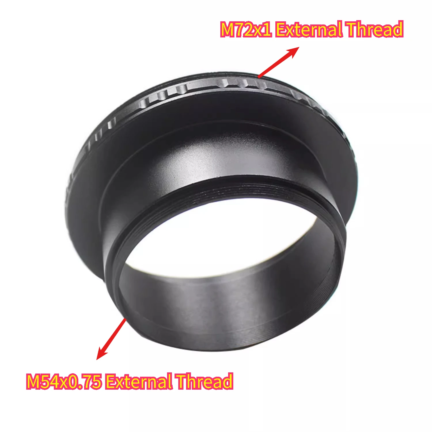 M72x1 External Thread to M54x0.75 External Thread Photographic Adapter Ring 25mm Extension Tube for FSQ106 TOA130 150 Telescope
M72x1 External Thread to M54x0.75 External Thread Photographic Adapter Ring 25mm Extension Tube for FSQ106 TOA130 150 Telescope