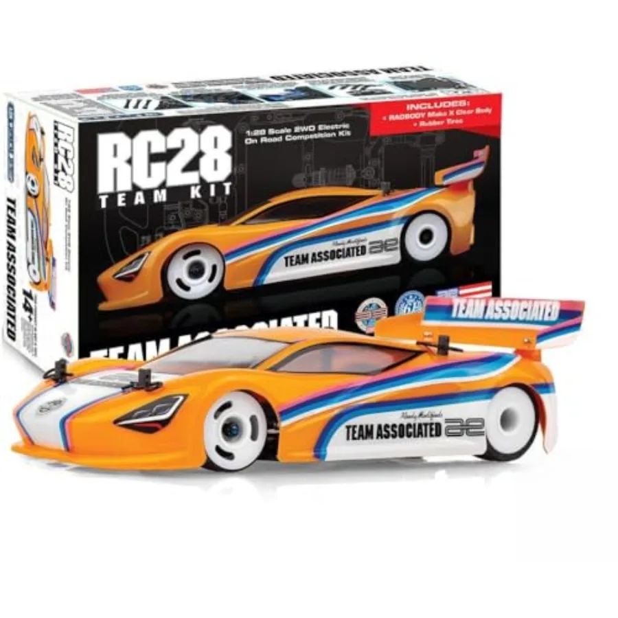 Комплект для сборки RC28R с кузовом и шинами для модели 20168 - требует сборки, черная отделка под карбон, высокая скорость и долговечность
Комплект для сборки RC28R с кузовом и шинами для модели 20168 - требует сборки, черная отделка под карбон, высокая скорость и долговечность