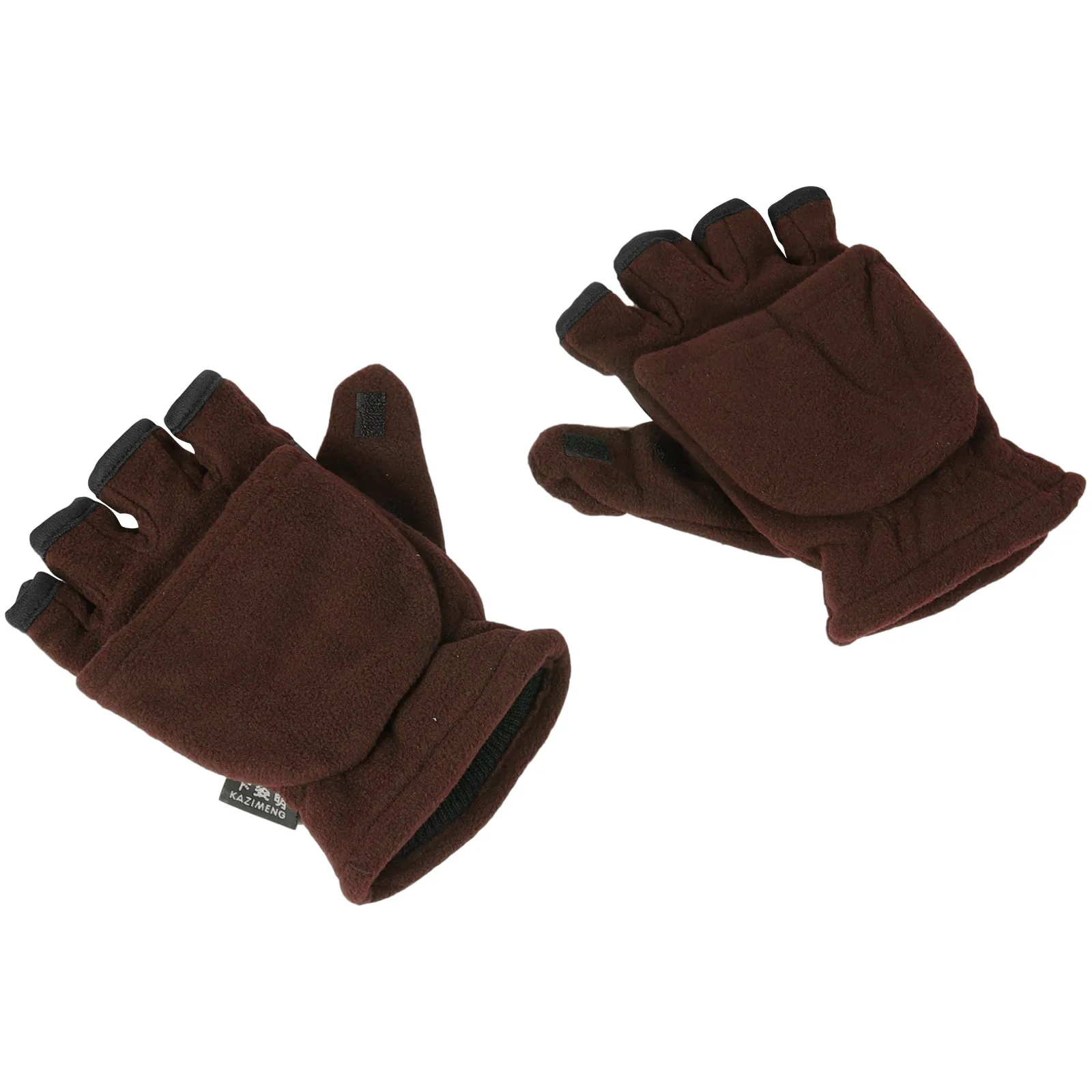1 Pair Polar Fleece Half Finger Gloves Flap Cover Mittens for Men Adults Winter Warm Outdoor Sports Cycling Climbing Thermal
1 Pair Polar Fleece Half Finger Gloves Flap Cover Mittens for Men Adults Winter Warm Outdoor Sports Cycling Climbing Thermal