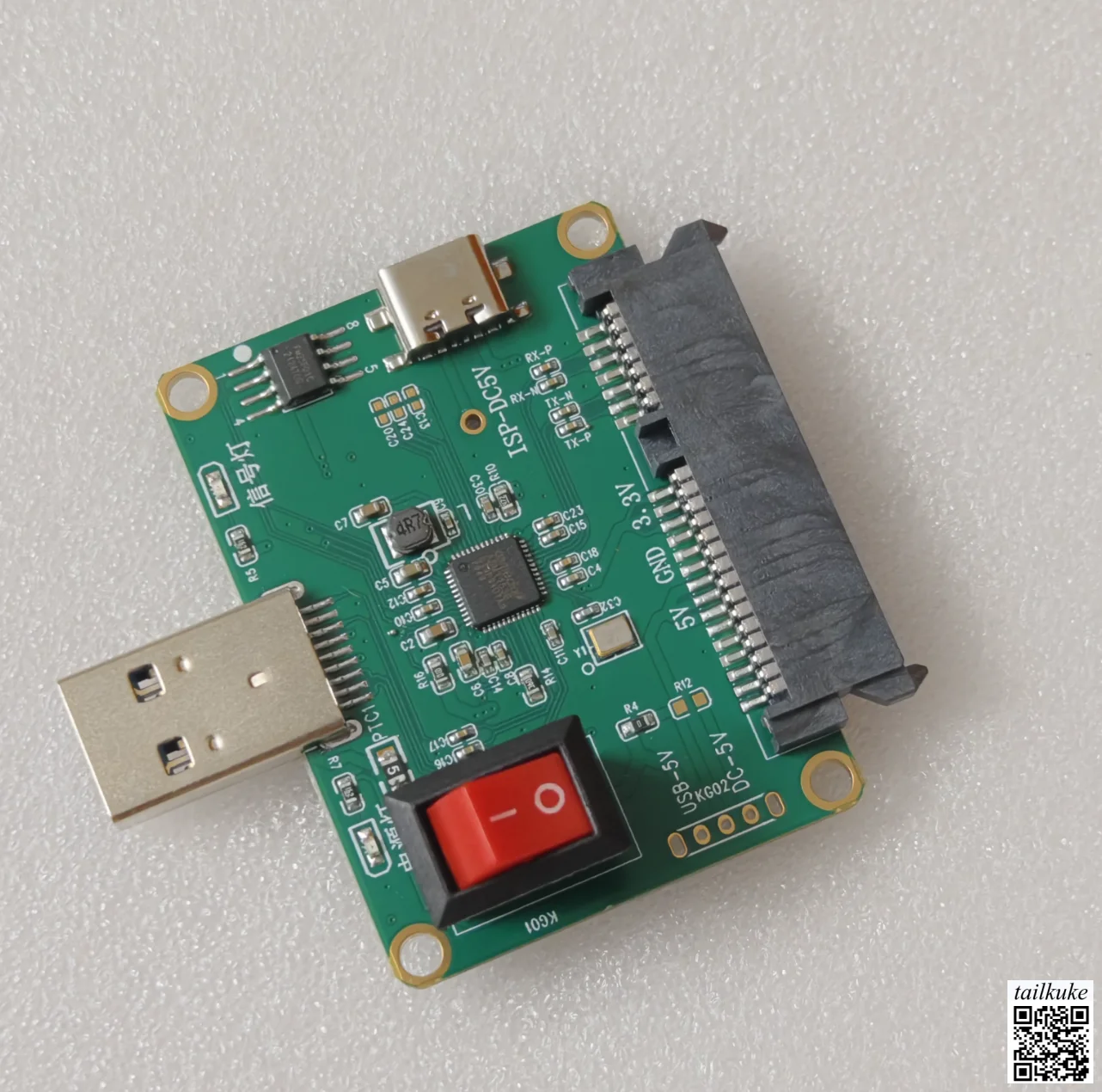 Контроллер ASM1153e, плата адаптера SATA-USB 3.0, инструмент для разблокировки карты SSD, инструмент для массового производства
Контроллер ASM1153e, плата адаптера SATA-USB 3.0, инструмент для разблокировки карты SSD, инструмент для массового производства