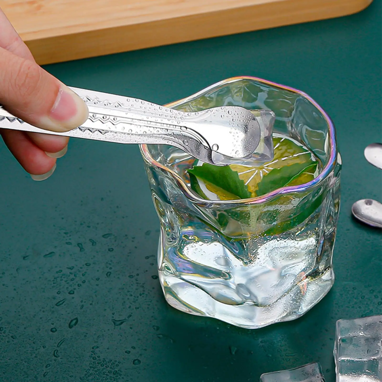 Serving Tongs 1PC Stainless Steel Ice Tongs Cube Clips Food Tong Kitchen Cooking Tool Serving For Cocktails Whiskey Tea Barbecue
Serving Tongs 1PC Stainless Steel Ice Tongs Cube Clips Food Tong Kitchen Cooking Tool Serving For Cocktails Whiskey Tea Barbecue