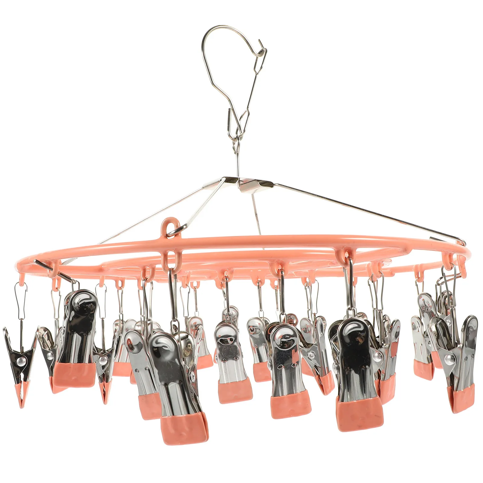Sock Dryer Rack Multi Clips Hanger Strong Corrosion Resistant Clothes Hanger for Drying Socks Underwear Towels Outdoor Laundry
Sock Dryer Rack Multi Clips Hanger Strong Corrosion Resistant Clothes Hanger for Drying Socks Underwear Towels Outdoor Laundry